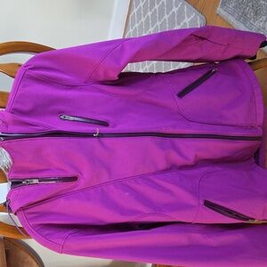 Athleta Women's Magenta Ski Jacket In Size M